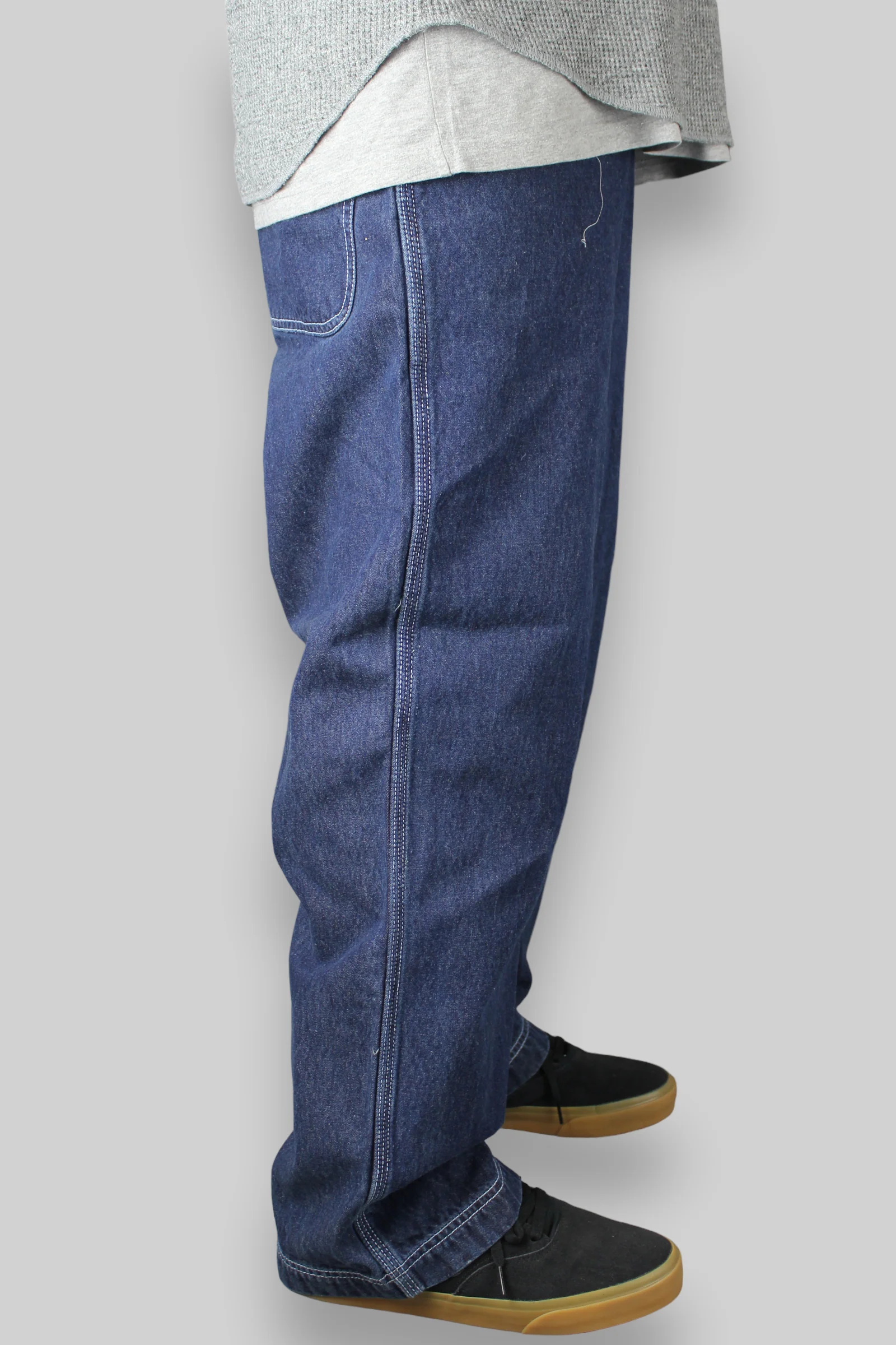 ETN Loose Fit Denim Jeans (Indigo Blue) - Image 3