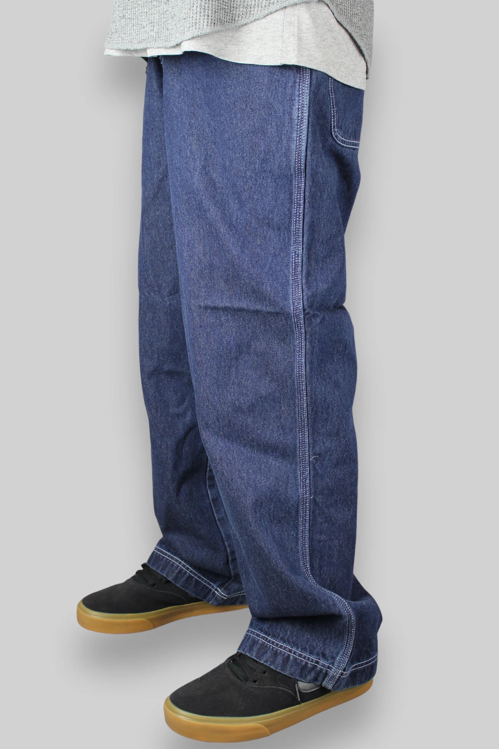 ETN Loose Fit Denim Jeans (Indigo Blue) - Image 5