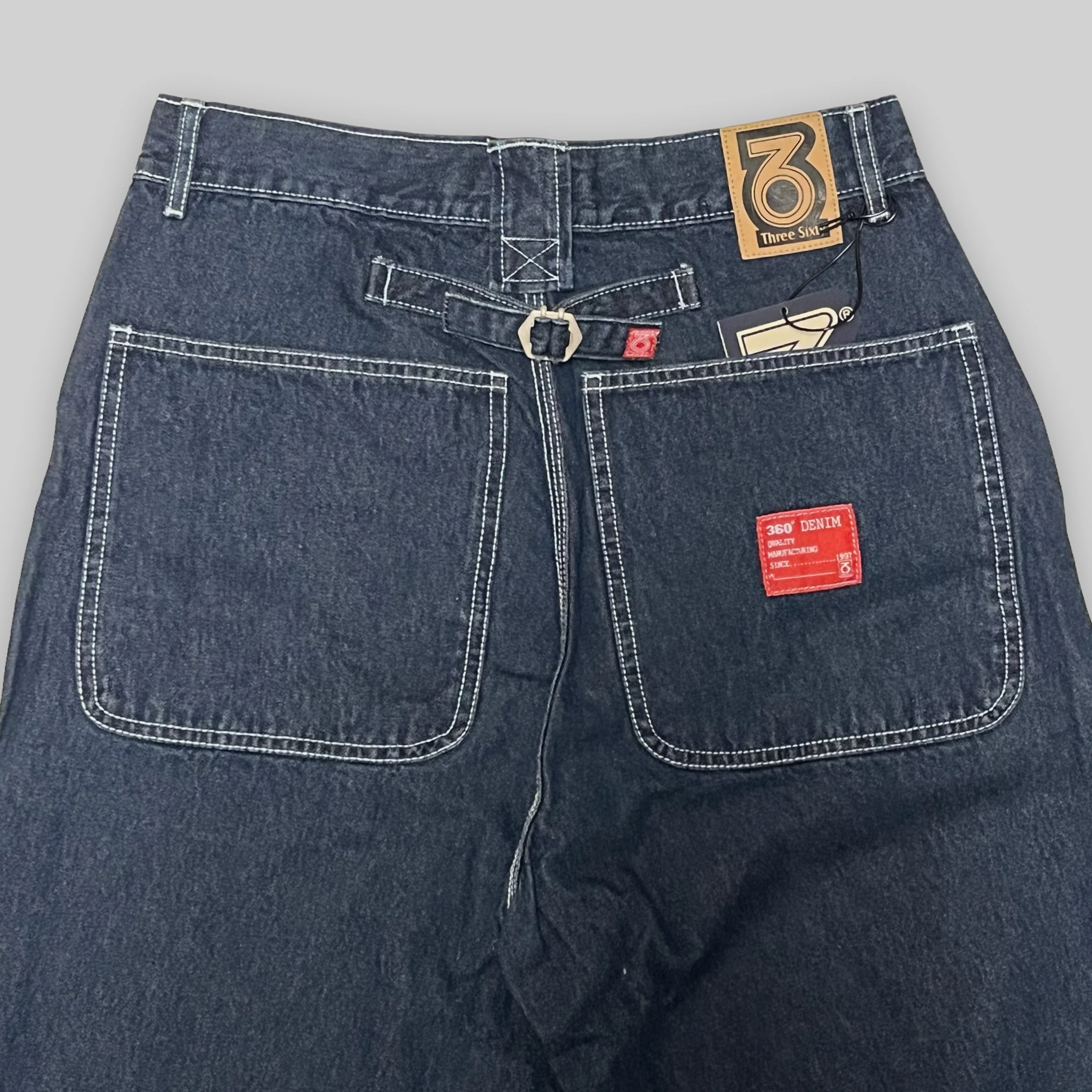 Youths ETN Loose Fit Denim Jeans (Indigo Blue) - Image 4