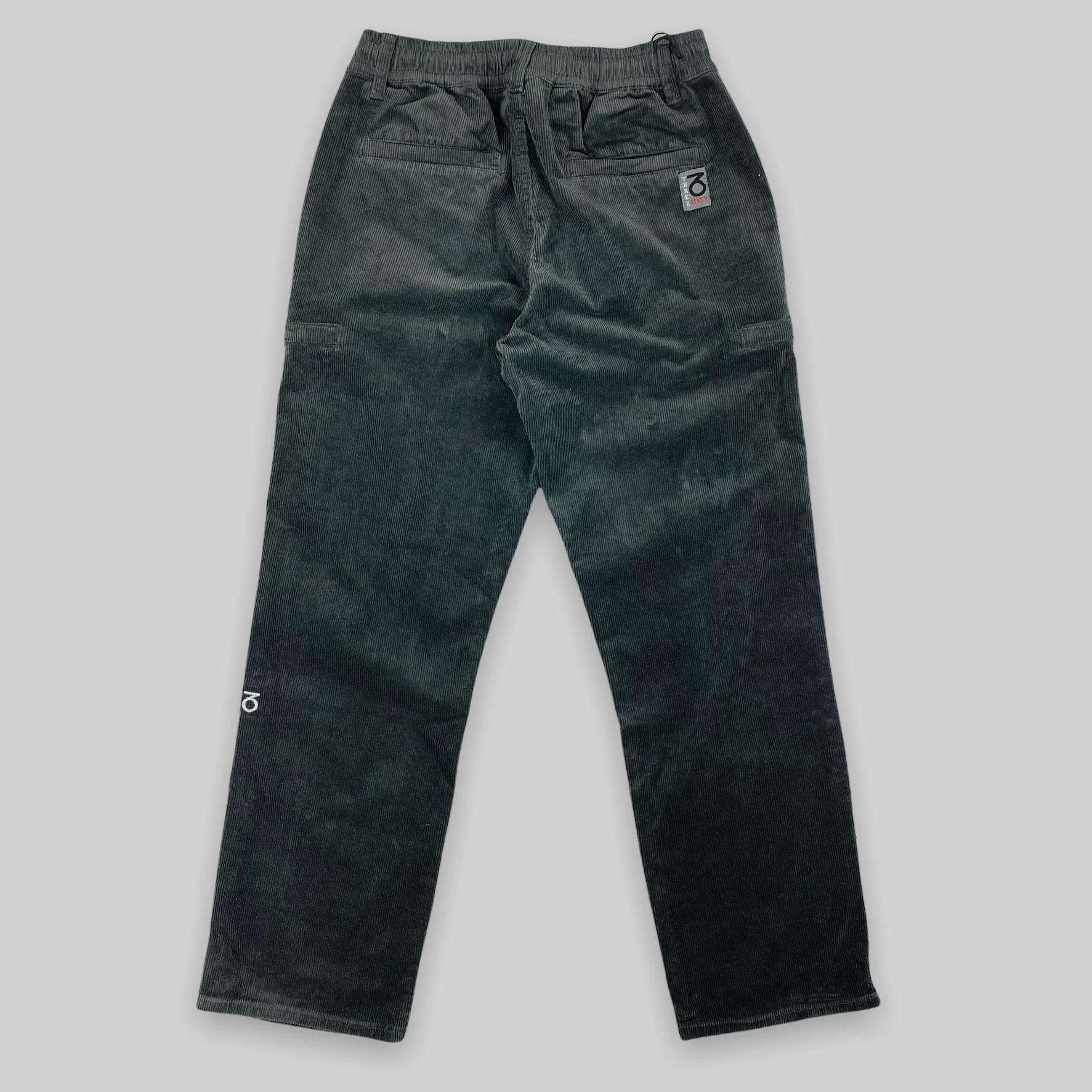 Loose Fit Cord Skate Pants (Charcoal) - Image 9