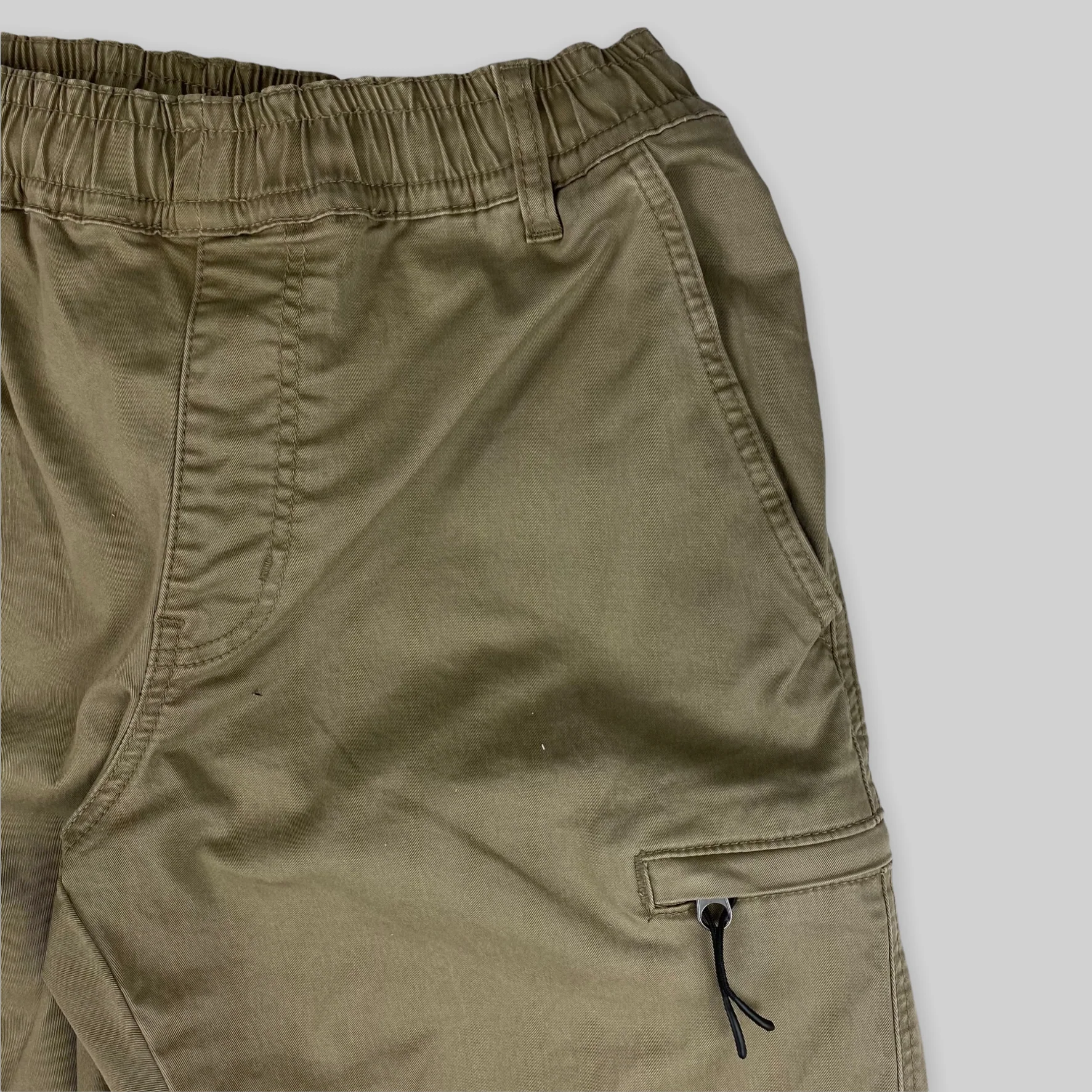 Loose Fit Twill Skate Pants (Dust Beige) - Image 6