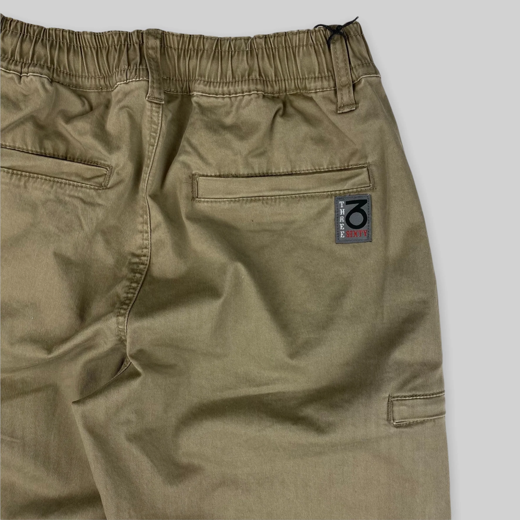 Loose Fit Twill Skate Pants (Dust Beige) - Image 7