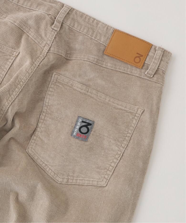 OG Baggy Fit 5 Pocket Cord Trousers 417JP (Desert Beige) - Image 8