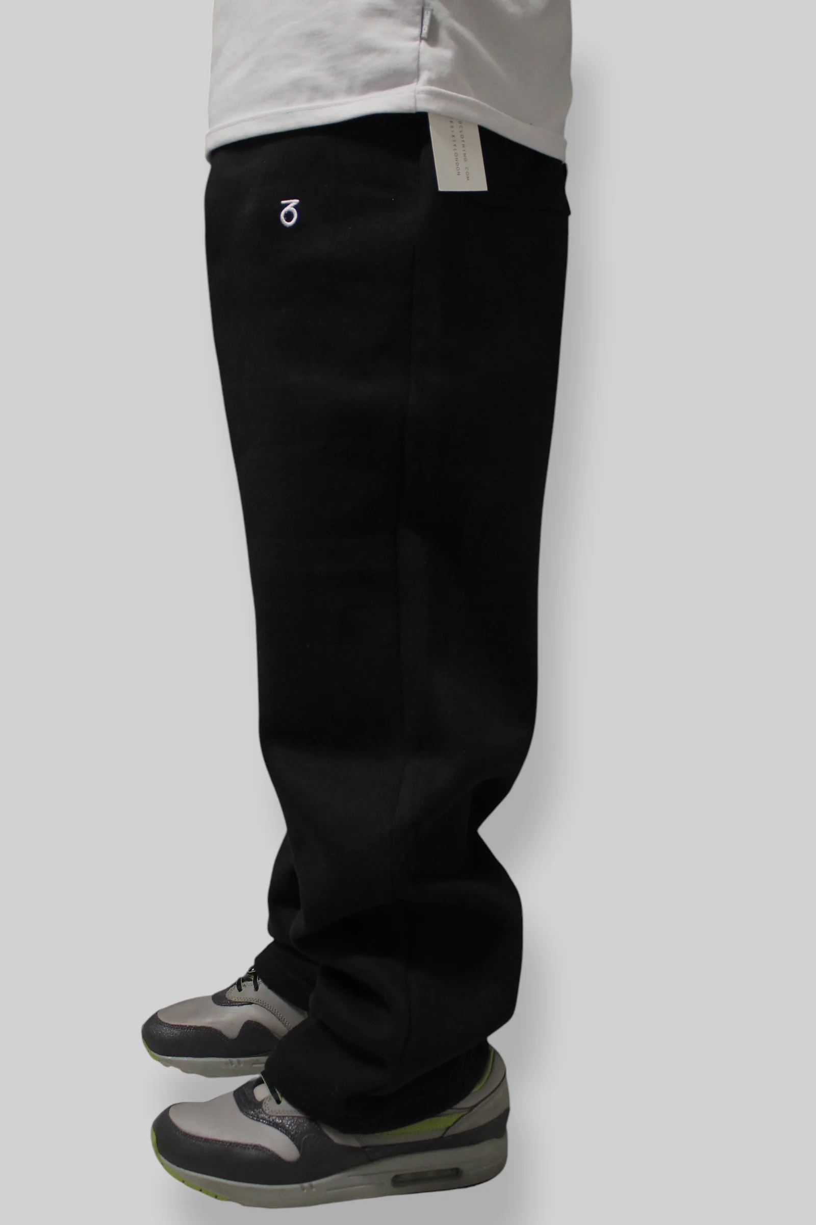 OG Baggy Fit Classic Logo Sweatpants (Black) - Image 10