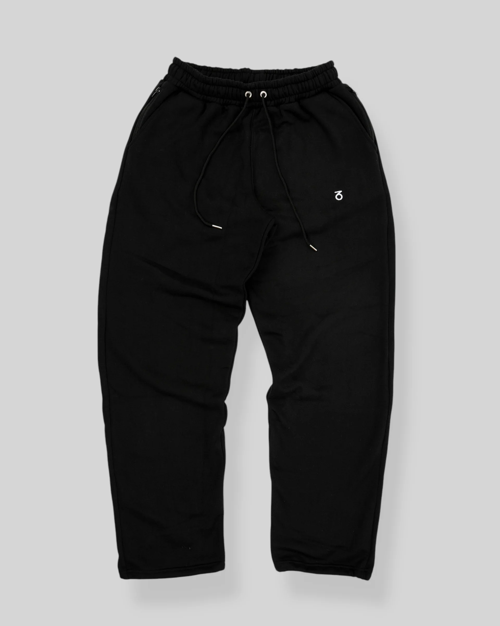 OG Baggy Fit Classic Logo Sweatpants (Black) - Image 5