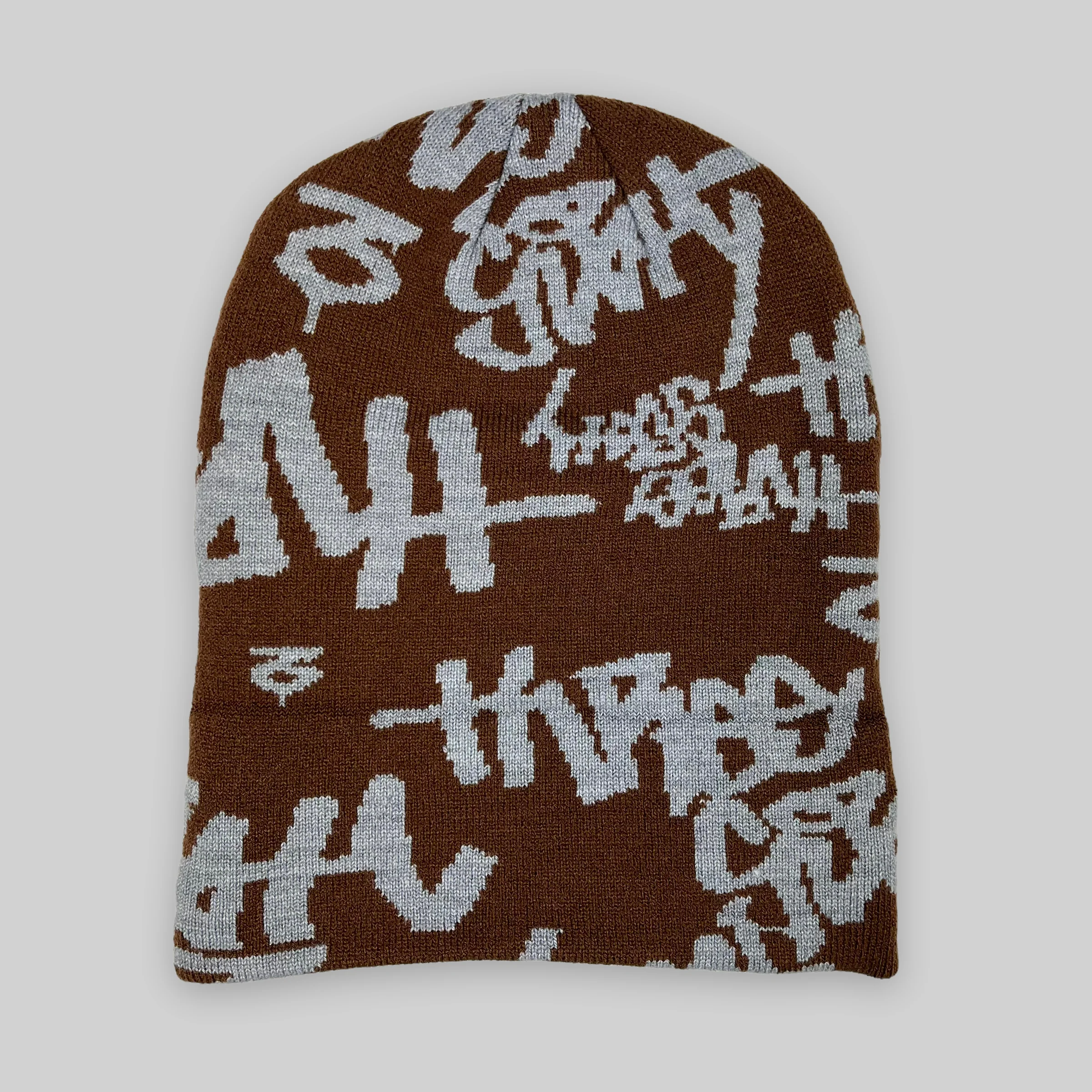 Tag Fold Beanie (Chocolate) - Image 3